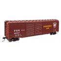 50′ AAR Improved Double-Door Boxcar - Ready to Run -- Pennsylvania Railroad 88387, HO, WalthersMainline 46615