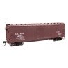 40′ Double Sheathed Wood Boxcar - Ready to Run -- Delaware, Lackawanna & Western 44072, HO, WalthersMainline 40177