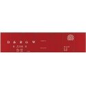 Railroad Decal Set -- Denver & Rio Grande Western 40′ Single-Sheathed Wood Boxcar (Royal Gorge Logo), HO, Tichy Train Group 10