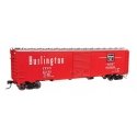 50′ AAR Single Door Boxcar - Ready to Run -- Chicago, Burlington & Quincy 20163, HO, WalthersMainline 46511