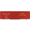 Railroad Decal Set -- Union Pacific 40′ Steel Boxcar (Serves all the West, White & Yellow Letterin, HO, Tichy Train Group 1013