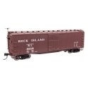 40′ Double Sheathed Wood Boxcar - Ready to Run -- Rock Island 155048, HO, WalthersMainline 40198