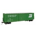 50′ ACF Exterior Post Dreadnaught End Plate B Boxcar - Ready to Run -- Burlington Northern 2142, HO, WalthersMainline 46026
