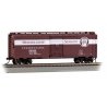 Pullman-Standard PS-1 40′ Steel Boxcar - Ready to Run - Silver Series(R) -- Pennsylvania Rai, HO, Bachmann Industries 16014