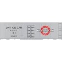 Railroad Decal Set -- Cardox CDCX Dry-Ice Reefer, HO, Tichy Train Group 10134