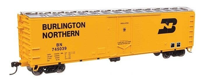50′ PC&F Insulated Boxcar - Ready to Run -- Burlington Northern 745039, HO, WalthersMainline 2849