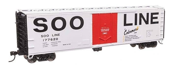 50′ PC&F Insulated Boxcar - Ready to Run -- Soo Line 177620, HO, WalthersMainline 2866