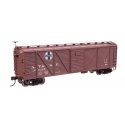 40′ ARA Single Sheathed Boxcar - Ready to Run -- Santa Fe 124325, HO, WalthersMainline 40702