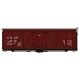 Fowler 36′ Wood Boxcar - Kit -- Gulf, Mobile & Northern 5216 (Boxcar Red), HO, Accurail Inc 1186