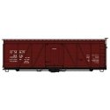 Fowler 36′ Wood Boxcar - Kit -- Gulf, Mobile & Northern 5216 (Boxcar Red), HO, Accurail Inc 1186