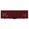 Fowler 36′ Wood Boxcar - Kit -- Gulf, Mobile & Northern 5216 (Boxcar Red), HO, Accurail Inc 1186