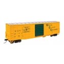 50′ Waffle Side Boxcar - Ready To Run -- Maine Central 29142 (Superior Door), HO, WalthersMainline 46714