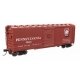 40′ X29B Boxcar - Ready to Run -- Pennsylvania Railroad 28401 (Shadow Keystone Script), HO, WalthersProto 102308