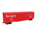 50′ AAR Double-Door Boxcar - Ready to Run -- Chicago, Burlington & Quincy 48596, HO, WalthersProto 101675