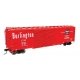 50′ AAR Double-Door Boxcar - Ready to Run -- Chicago, Burlington & Quincy 48596, HO, WalthersProto 101675