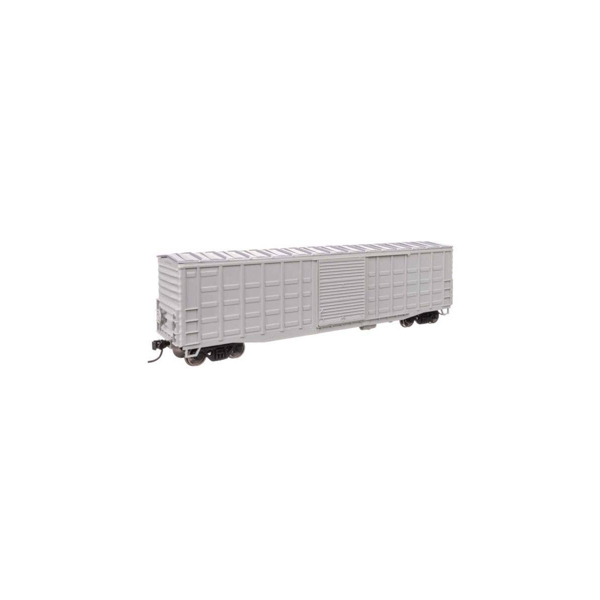 50′ Waffle Side Boxcar - Kit -- Undcorate, HO, WalthersMainline 46700