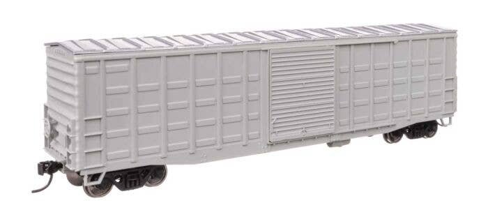 50′ Waffle Side Boxcar - Kit -- Undcorate, HO, WalthersMainline 46700