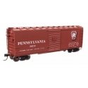 40′ X29B Boxcar - Ready to Run -- Pennsylvania Railroad 28513 (Shadow Keystone Plain), HO, WalthersProto 102311