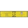 Railroad Decal Set -- Pacific Fruit Express R-40-2 40′ Wood Reefer (UP Overland Logo), HO, Tichy Train Group 10163