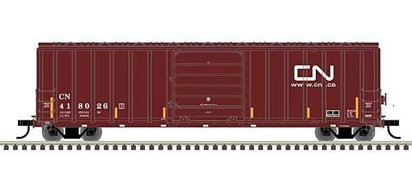 Berwick 50′ Boxcar - Ready to Run - Master(R) -- Canadian National 418211 (Boxcar Re, HO, Atlas Model Railroad Co. 20006989