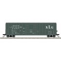 Berwick 50′ Boxcar - Ready to Run - Master(R) -- North Louisiana & Gulf 6020 (green,, HO, Atlas Model Railroad Co. 20006999