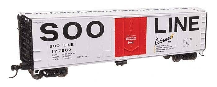 50′ PC&F Insulated Boxcar - Ready to Run -- Soo Line 177602, HO, WalthersMainline 2865