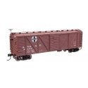 40′ ARA Single Sheathed Boxcar - Ready to Run -- Santa Fe 124366, HO, WalthersMainline 40704