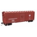 40′ X29B Boxcar - Ready to Run -- Pennsylvania Railroad 30902 (1950s, Circle Keystone), HO, WalthersProto 102305