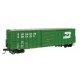 50′ ACF Exterior Post Dreadnaught End Plate B Boxcar - Ready to Run -- Burlington Northern 2144, HO, WalthersMainline 46028