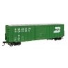 50′ ACF Exterior Post Dreadnaught End Plate B Boxcar - Ready to Run -- Burlington Northern 2144, HO, WalthersMainline 46028