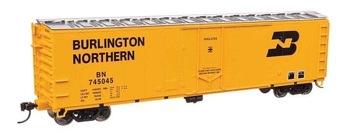 50′ PC&F Insulated Boxcar - Ready to Run -- Burlington Northern 745045, HO, WalthersMainline 2850