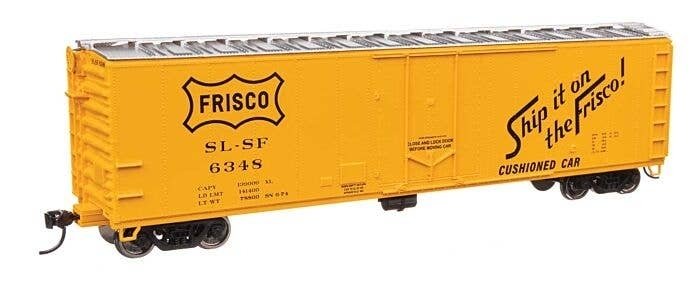 50′ PC&F Insulated Boxcar - Ready to Run -- St. Louis-San Francisco 6348, HO, WalthersMainline 2857