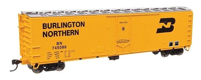 50′ PC&F Insulated Boxcar - Ready to Run -- Burlington Northern 745086, HO, WalthersMainline 2852