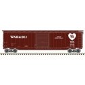 Postwar 50′ Single-Door Boxcar - Ready to Run - Master(R) -- Wabash 21548 (Boxcar Re, HO, Atlas Model Railroad Co. 20007521