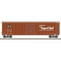 Postwar 50′ Single-Door Boxcar - Ready to Run - Master(R) -- Santa Fe 17003 (Boxcar , HO, Atlas Model Railroad Co. 20007524