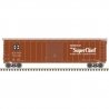 Postwar 50′ Single-Door Boxcar - Ready to Run - Master(R) -- Santa Fe 17106 (Boxcar , HO, Atlas Model Railroad Co. 20007525