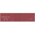 Railroad Decal Set -- Illinois Central 40′ Single-Door Single-Sheathed Boxcar (Boxcar Red, No Logo, HO, Tichy Train Group 1023