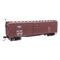 40′ Double Sheathed Wood Boxcar - Ready to Run -- St. Louis-San Francisco 128535 (Frisco), HO, WalthersMainline 40202