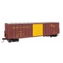 50′ ACF Exterior Post Dreadnaught End Plate B Boxcar - Ready to Run -- Norfolk Southern 2247, HO, WalthersMainline 46048