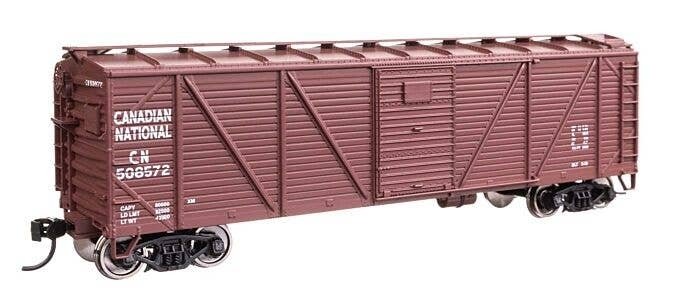 40′ ARA Single Sheathed Boxcar with Dreadnaught Ends - Ready to Run -- Canadian National 508572, HO, WalthersMainline 40358