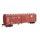 40′ ARA Single Sheathed Boxcar with Dreadnaught Ends - Ready to Run -- Louisiana & Arkansas 121, HO, WalthersMainline 40370
