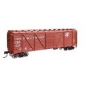40′ ARA Single Sheathed Boxcar with Dreadnaught Ends - Ready to Run -- Louisiana & Arkansas 121, HO, WalthersMainline 40368