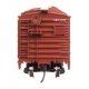 40′ ARA Single Sheathed Boxcar with Dreadnaught Ends - Ready to Run -- Louisiana & Arkansas 121, HO, WalthersMainline 40368