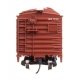40′ ARA Single Sheathed Boxcar with Dreadnaught Ends - Ready to Run -- Louisiana & Arkansas 121, HO, WalthersMainline 40369
