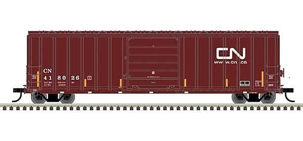 Berwick 50′ Boxcar - Ready to Run - Master(R) -- Canadian National 418149 (Boxcar Re, HO, Atlas Model Railroad Co. 20006988
