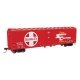 50′ PC&F Insulated Boxcar - Ready to Run -- Santa Fe 525325, HO, WalthersMainline 2846