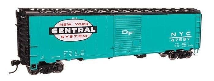 50′ AAR Single Door Boxcar - Ready to Run -- New York Central 47587, HO, WalthersMainline 46519