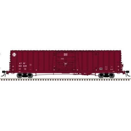 Class BX-177 Plug-Door Boxcar - Ready to Run - Master(R) -- Santa Fe 621715 (1995 Rep, N, Atlas Model Railroad Co. 50006539