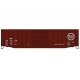 50′ Exterior-Post Modern Boxcar - Kit -- Missouri Pacific 367048 (Boxcar Red, Buzz Saw Logo), HO, Accurail Inc 5666