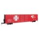 60′ Pullman-Standard Double Door Auto Parts Boxcar - Ready to Run -- Santa Fe 600144, HO, WalthersMainline 3402